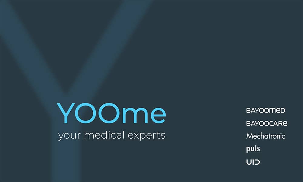 YOOme_your-medical-experts-home YOOme your medical experts: BAYOOCARE, BAYOOMED, Mechatronic, Puls Produktdesign, UID