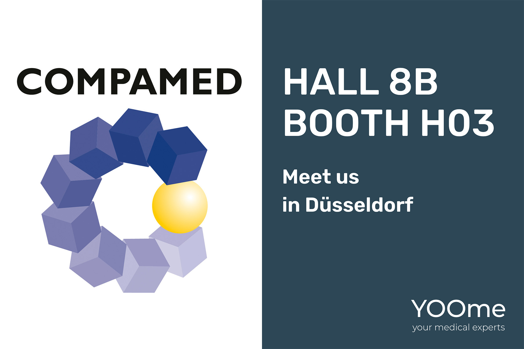 YOOme @COMPAMED 2025 in Düsseldorf YOOme @COMPAMED 2025 in Düsseldorf